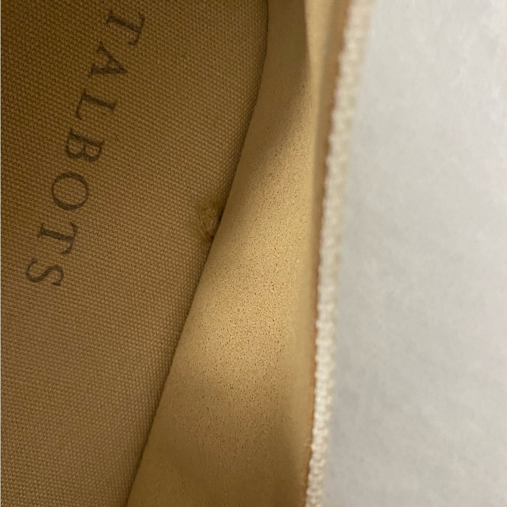 Talbots Izzy Lemon Knotted Canvas Espadrilles Shoes Size 11M - Picture 4 of 6